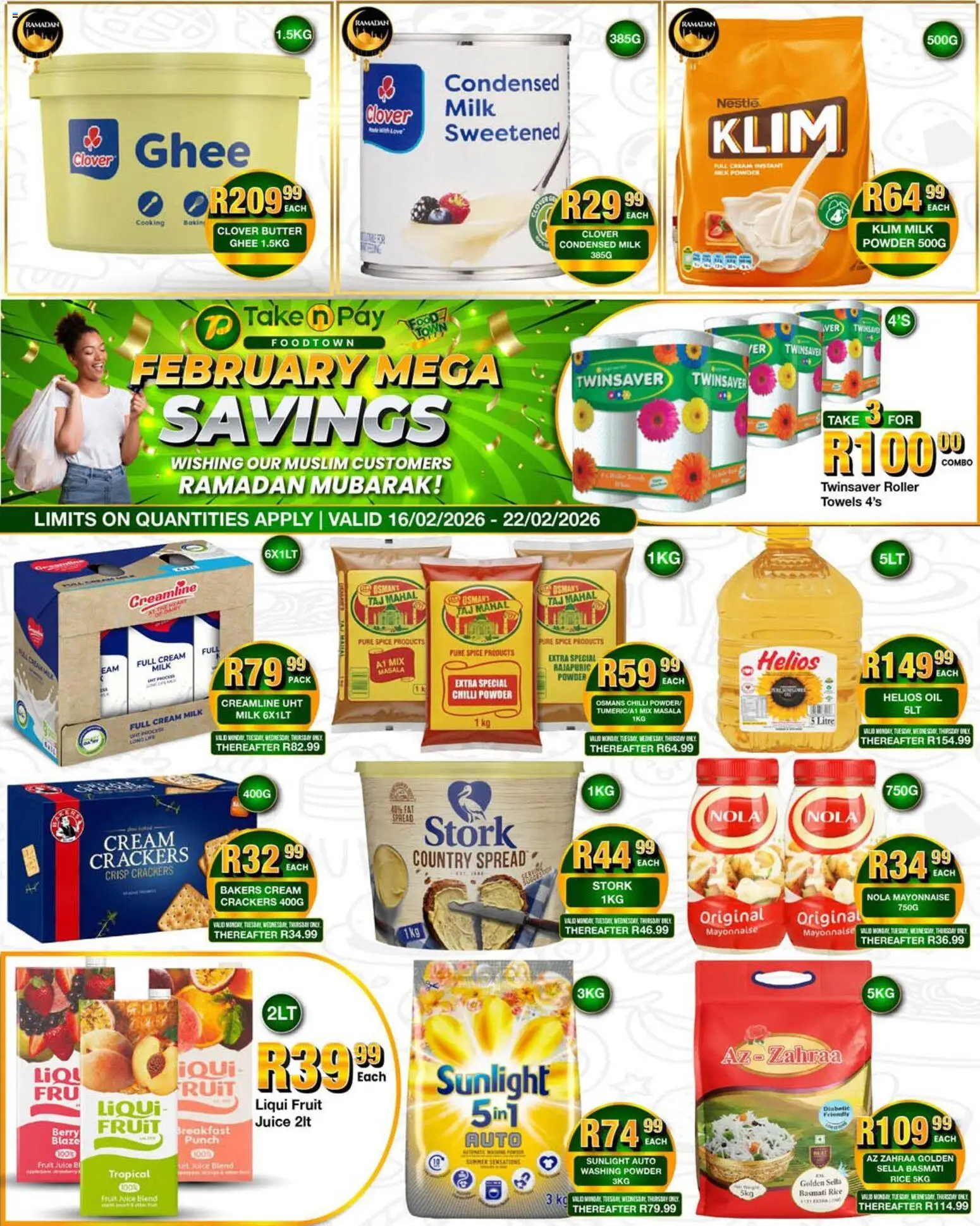 Preview of Take n Pay flyer valid from 16/02/2026