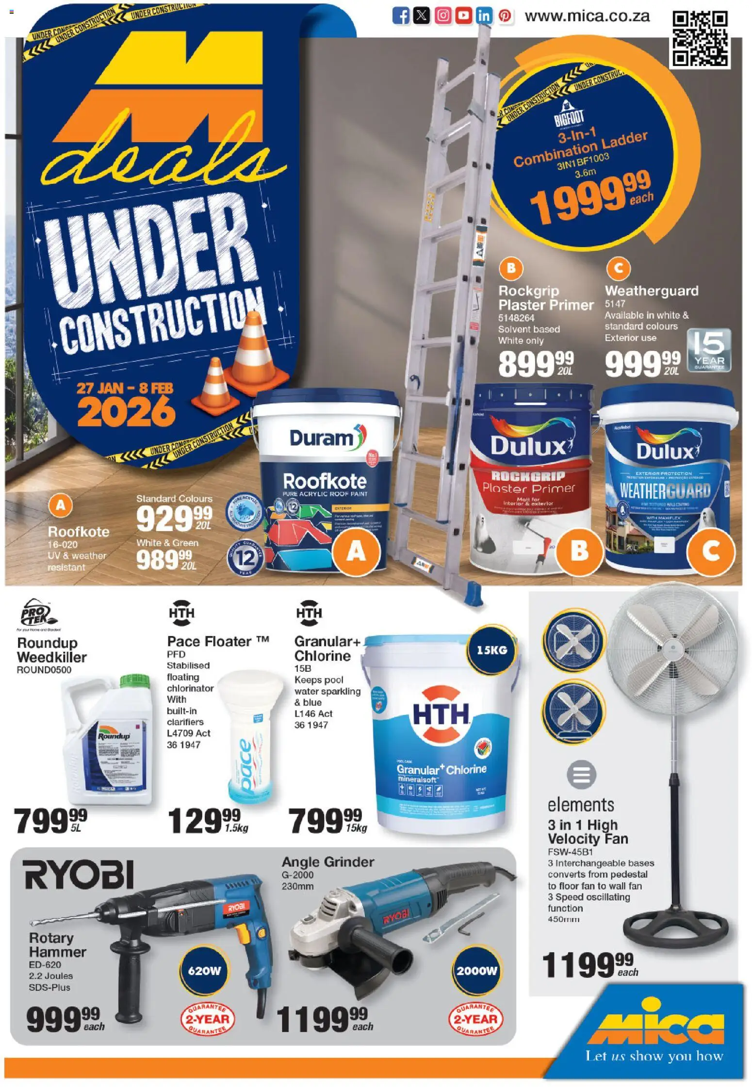 Preview of MICA flyer valid from 27/01/2026