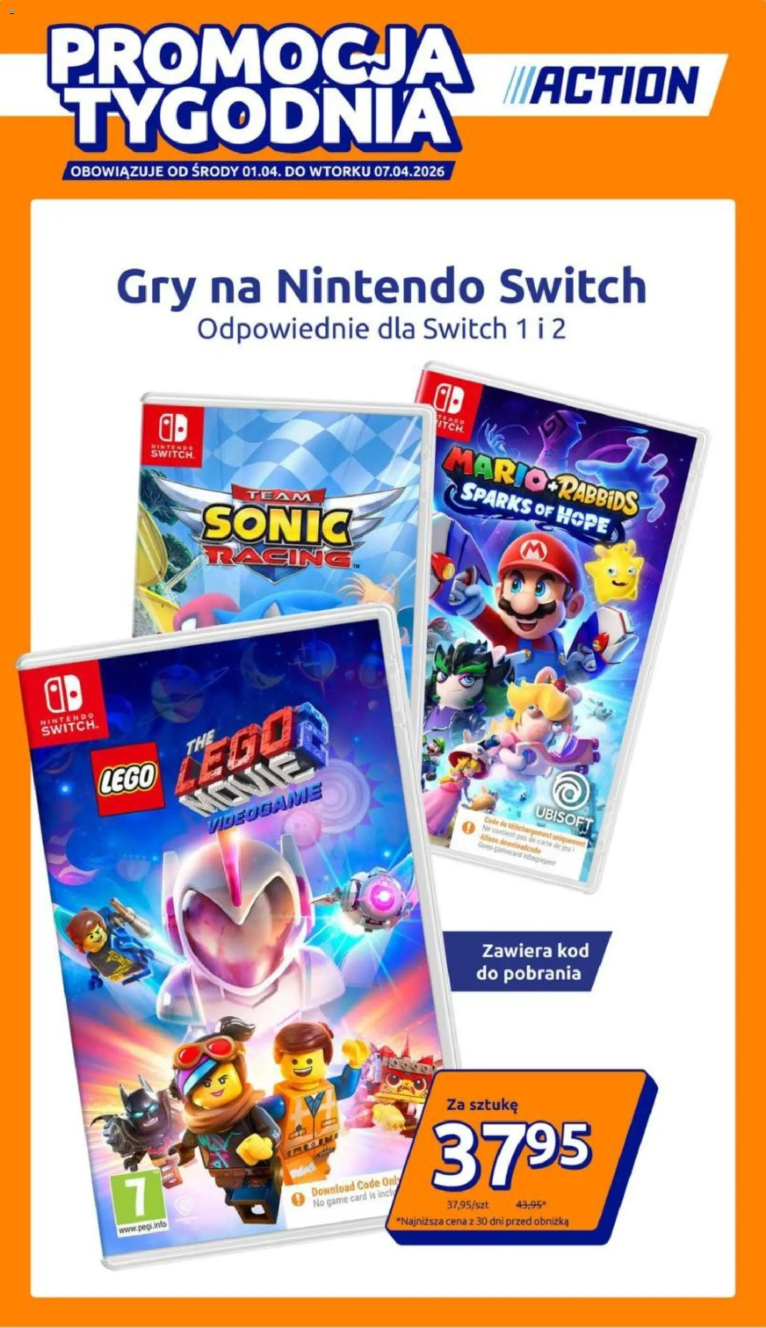 Pogląd gazetki "Action gazetka" ze sklepu Action ważnej od 01.04.2026