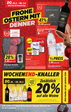 Vorschau des Merkblatts Denner aktionen vom Shop Denner gültig von 26.03.2026 bis 01.04.2026