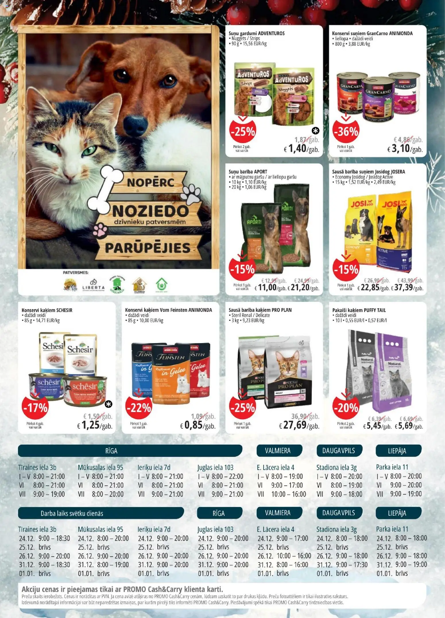 Skatīt Promo akciju bukletu, derīgs no 2025.12.10