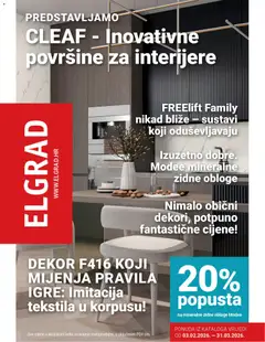 Pregled letka Katalog trgovine Elgrad vrijedi od 03.02.2026