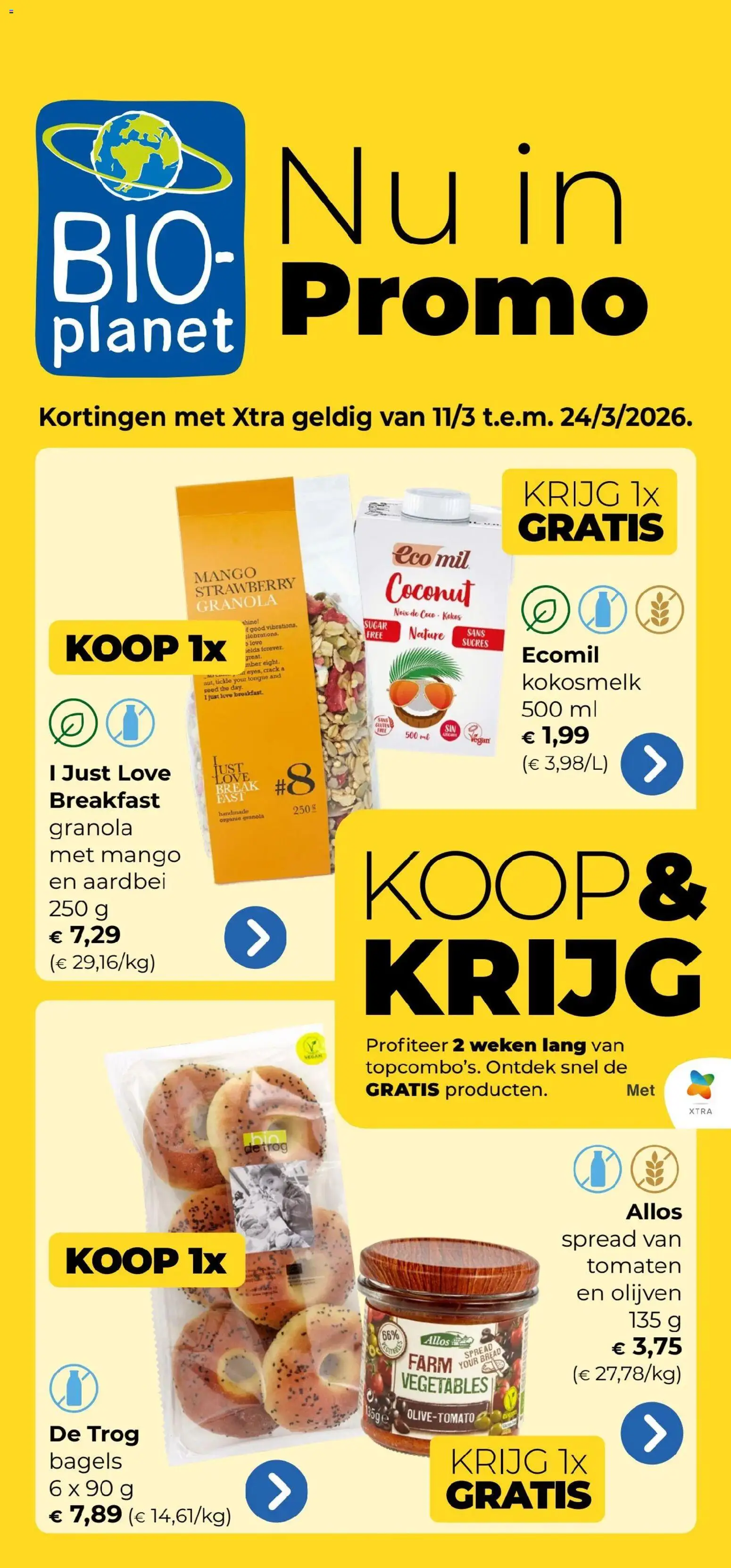 Voorbeeld van BioPlanet Folder van winkel BioPlanet geldig vanaf 11/03/2026