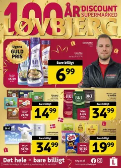 Eksempel på tilbudsavis Løvbjerg - Tilbudsavis uge 16 fra butik Løvbjerg gyldig fra 17/04/2026
