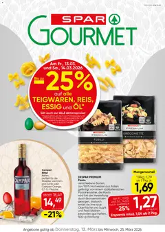 Vorschau der Angebote: SPAR Gourmet SPAR Gourmet Flugblatt gültig ab 12.03.2026