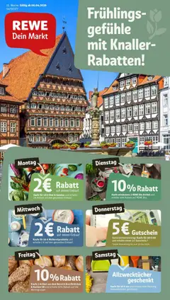 Vorschau von dem Prospekt des Geschäftes Rewe, gültig ab dem 05.04.2026