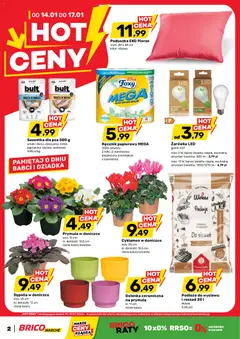 Pogląd gazetki "Hot ceny" ze sklepu Brico Marché ważnej od 14.01.2026