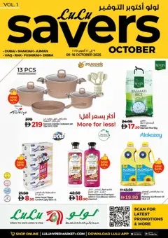 Preview of the catalogue Offers - Dubai & Northern Emirates of store Lulu Hypermarket valid from 9 Oct, 2025