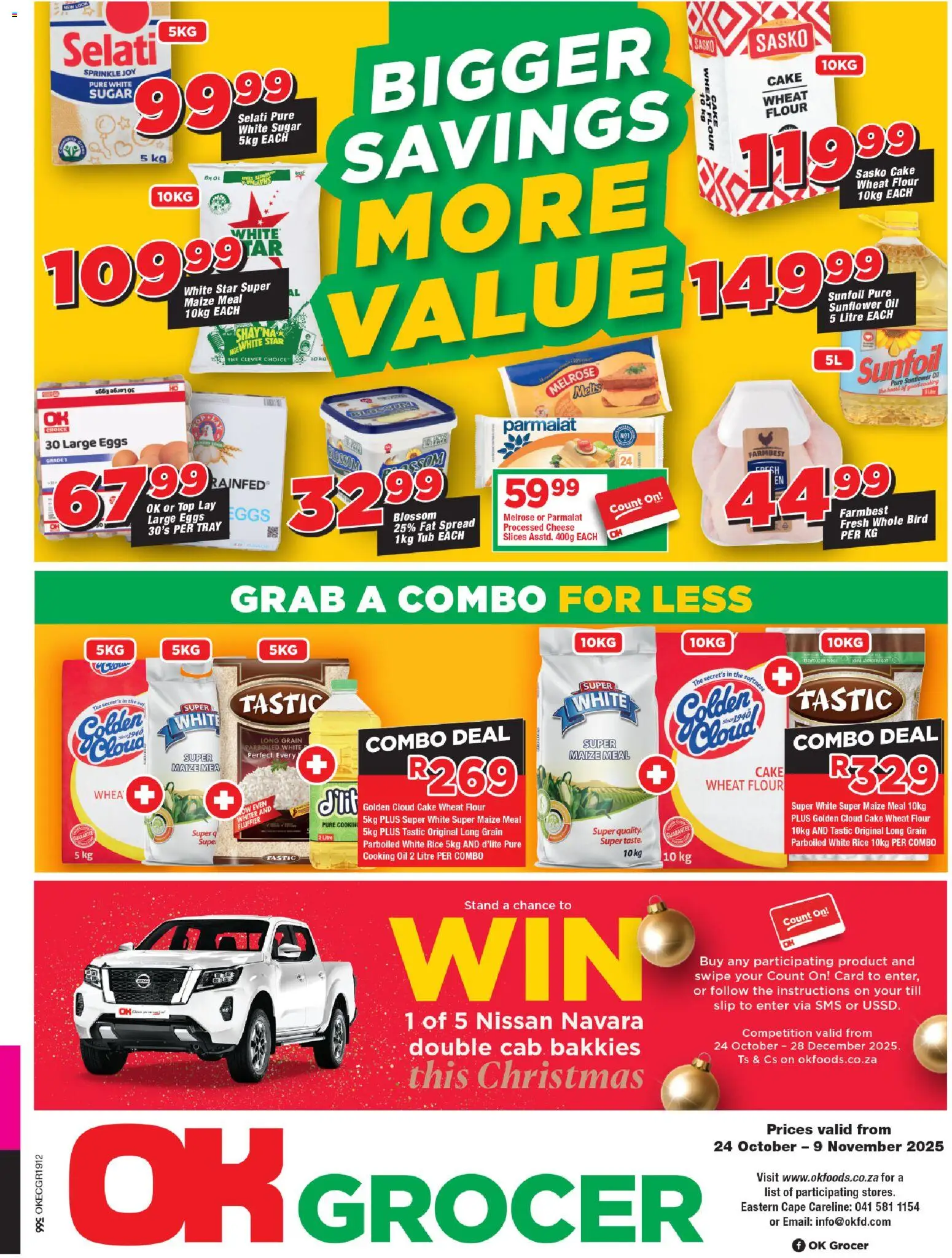 OK Foods Eastern Cape - OK Grocer from 24/10 - 09/11/2025 > Promotions