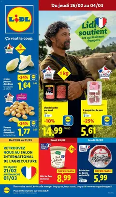Prévisualisation de Ne manquez pas les bons plans Lidl ! du magasin LIDL formulaire valide 25/02/2026