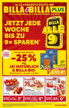 Billa AT - BILLA - BILLA Wien megtekintése, amely érvényes 2025.07.31.-től