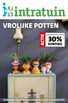 Voorbeeld van Folder van winkel Intratuin geldig vanaf 08-09-2025