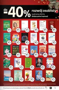 Pogląd gazetki "Black Friday" ze sklepu Empik ważnej od 26.11.2025 | Strona: 71