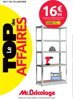 Prévisualisation de Catalogue du magasin Mr. Bricolage formulaire valide 07/01/2026