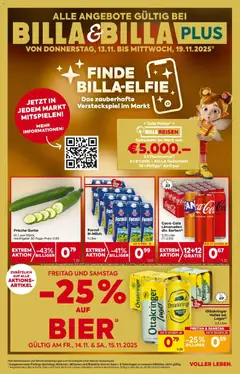 Vorschau der Angebote: Billa Wien gültig ab 13.11.2025