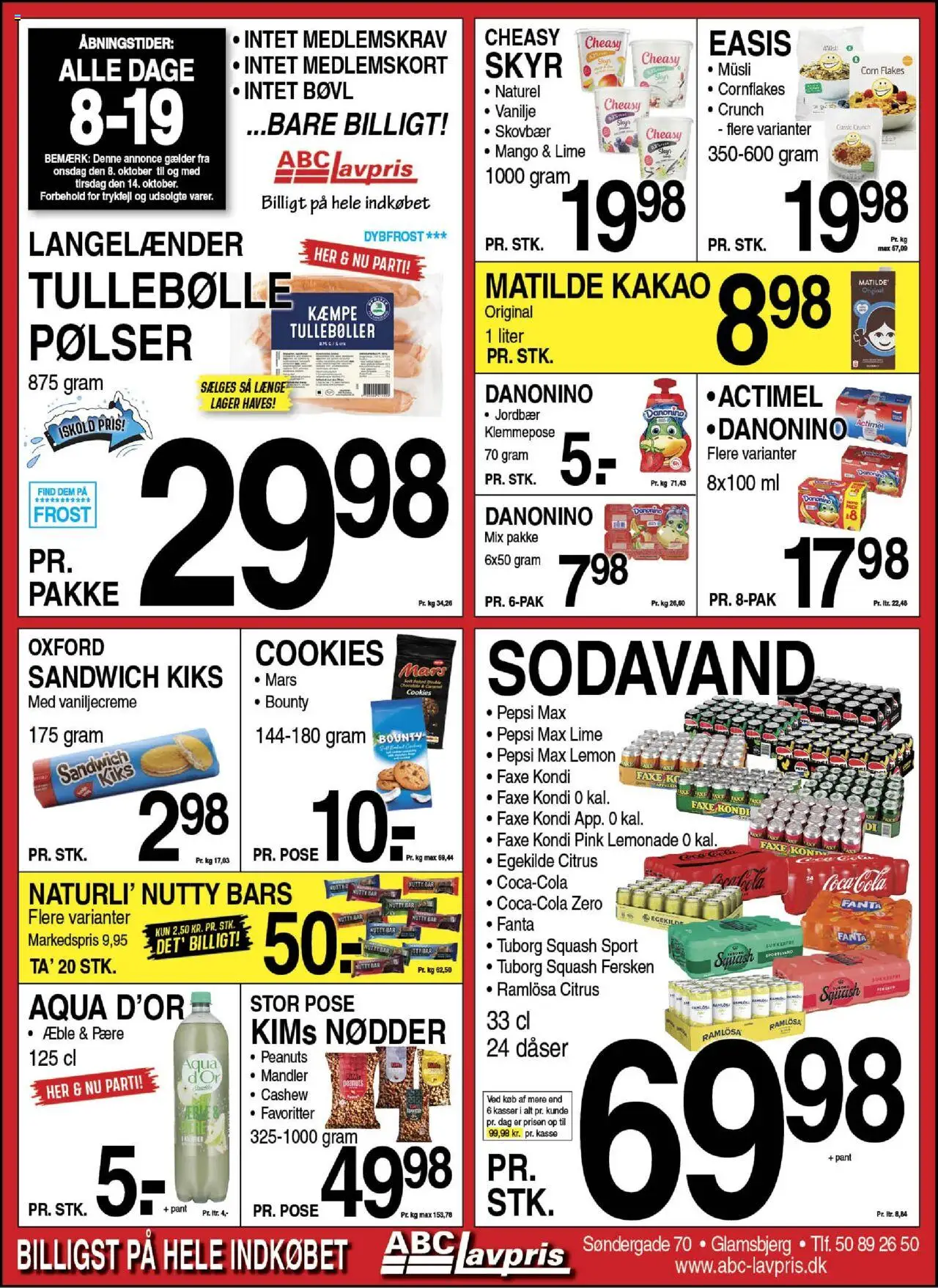 Abc Lavpris tilbudsavis gyldig fra 08/10/2025 - side 1