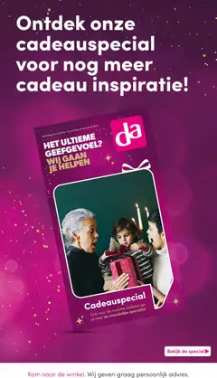 Voorbeeld van Folder van winkel Da geldig vanaf 10-11-2025 | Pagina: 13