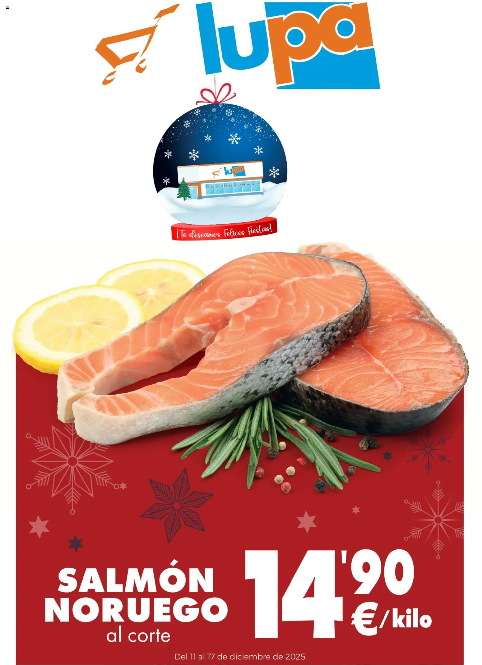 Vista previa del folleto de la tienda Lupa Supermercados válido desde el 11/12/2025 