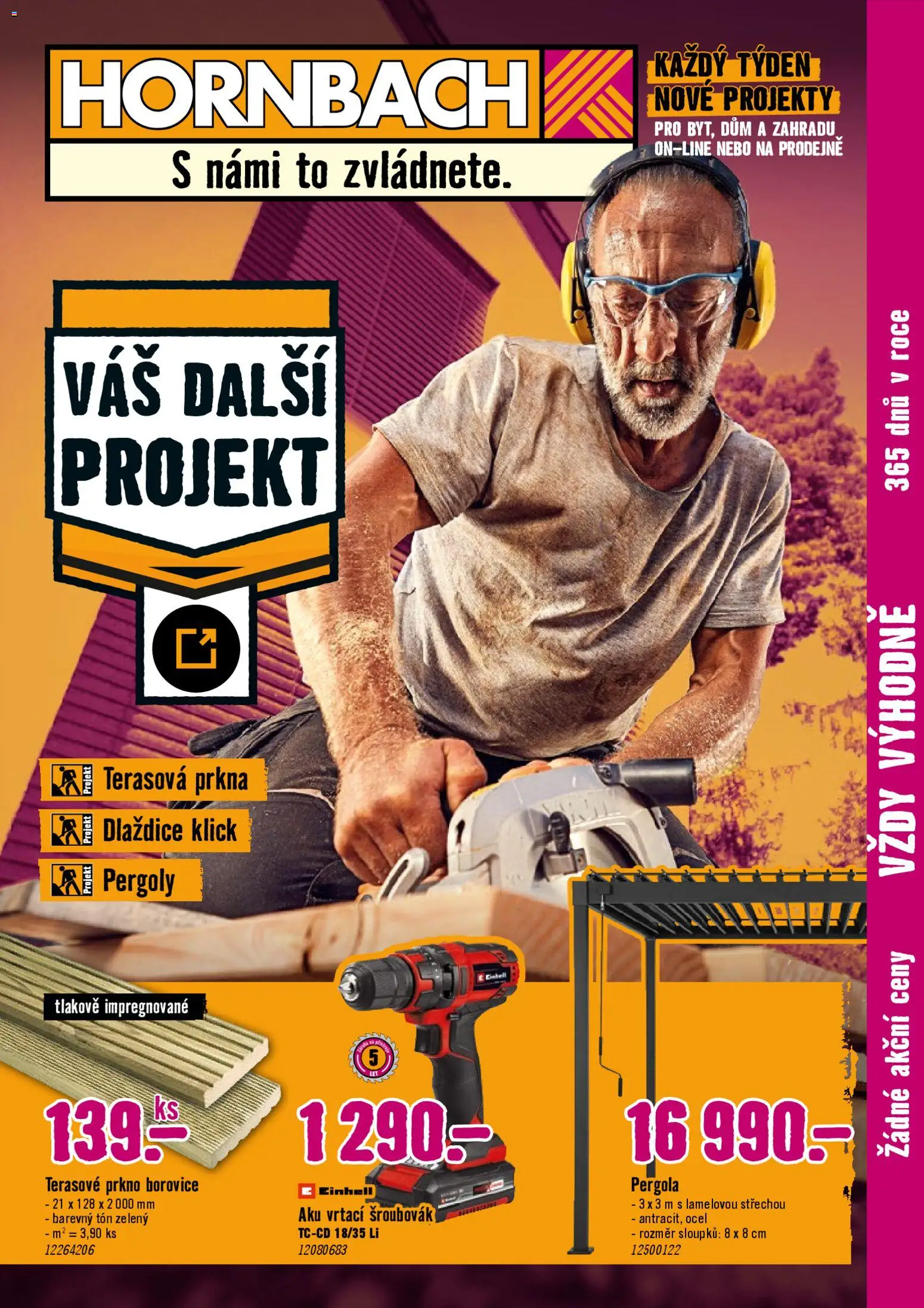 Náhled nabídky: HORNBACH HORNBACH leták - Terasa platný od 11.03.2026