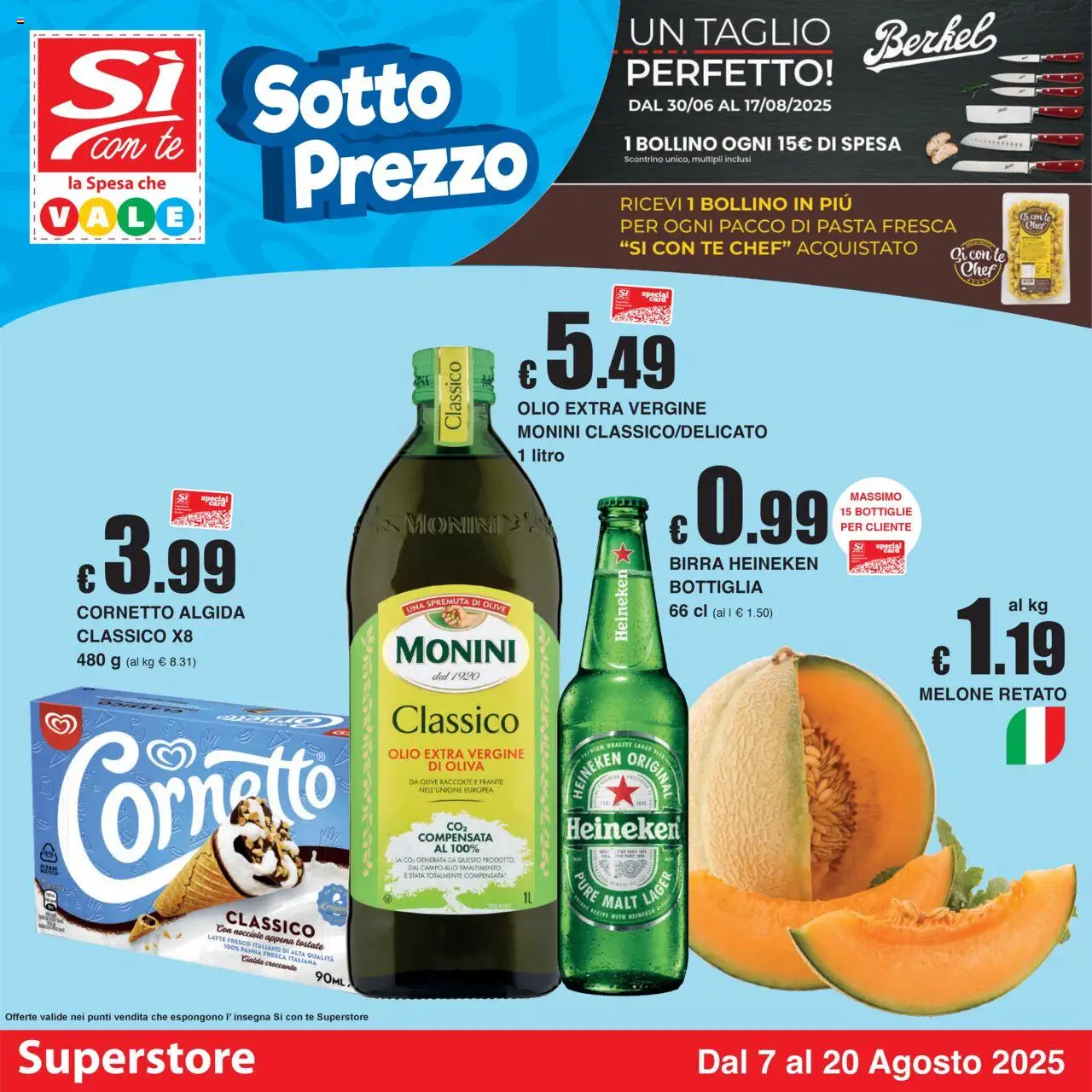 Volantino Sì con Te valido da 07/08/2025 numero di pagina 1