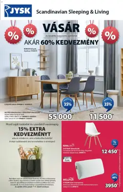JYSK - Akciós újság JYSK megtekintése, amely érvényes 2026.01.07.-től