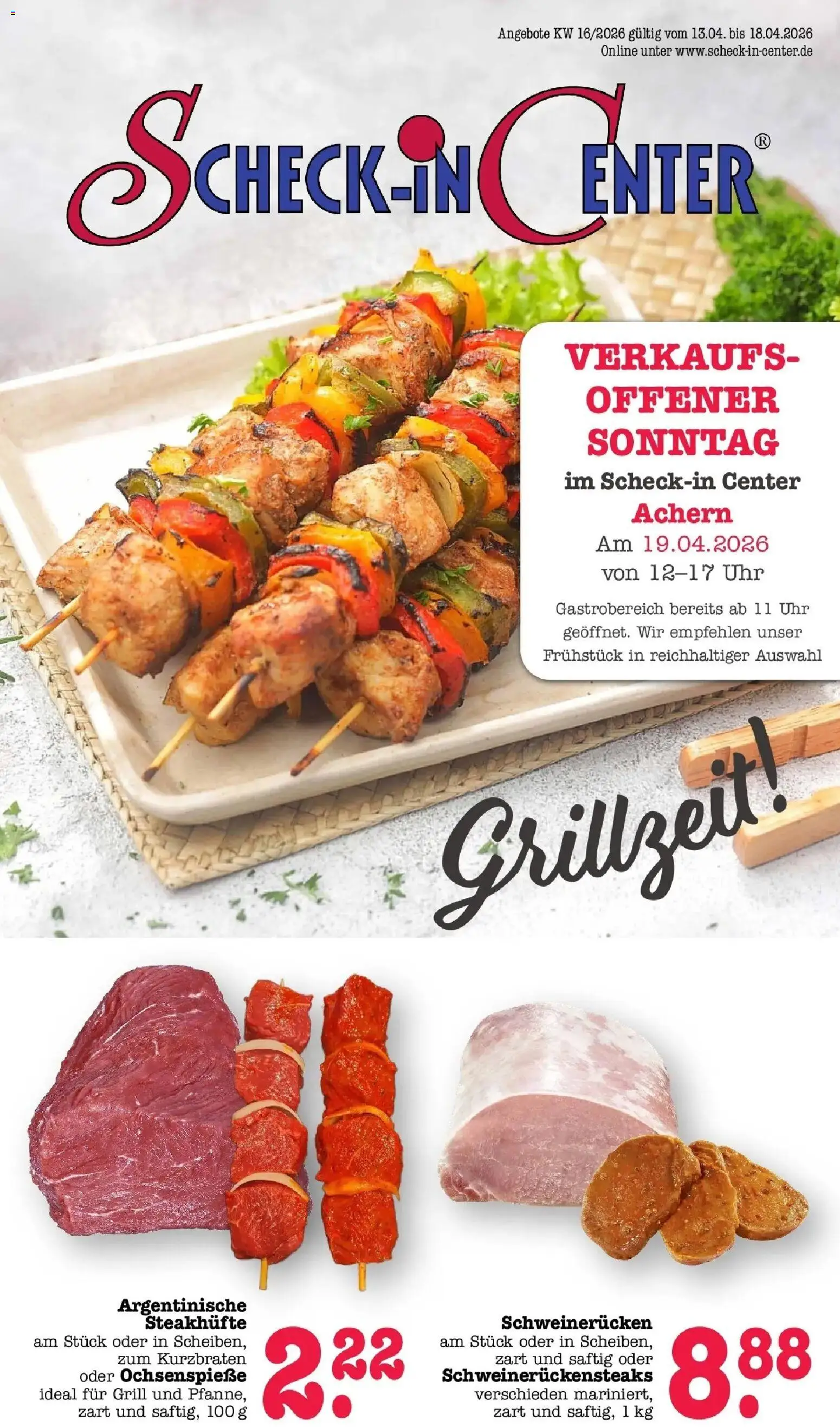 Vorschau von dem Prospekt des Geschäftes E center, gültig ab dem 12.04.2026