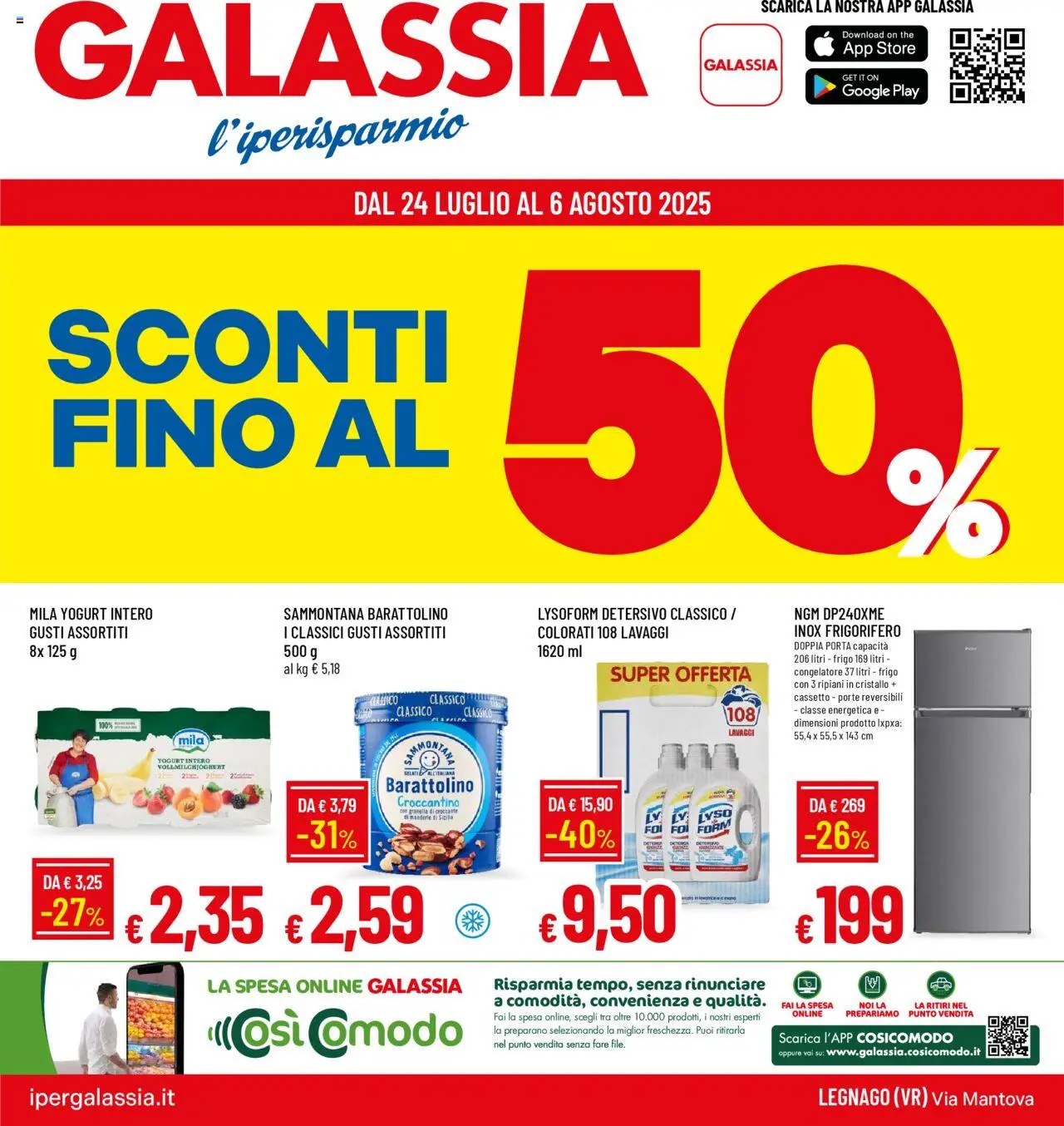 Volantino Galassia valido da 24/07/2025 numero di pagina 1