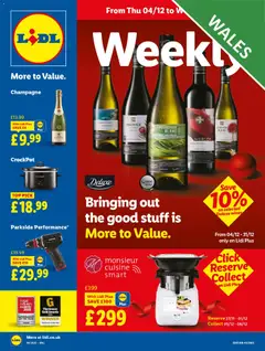 Preview of Lidl Lidl Weekly Wales valid from 04/12/2025