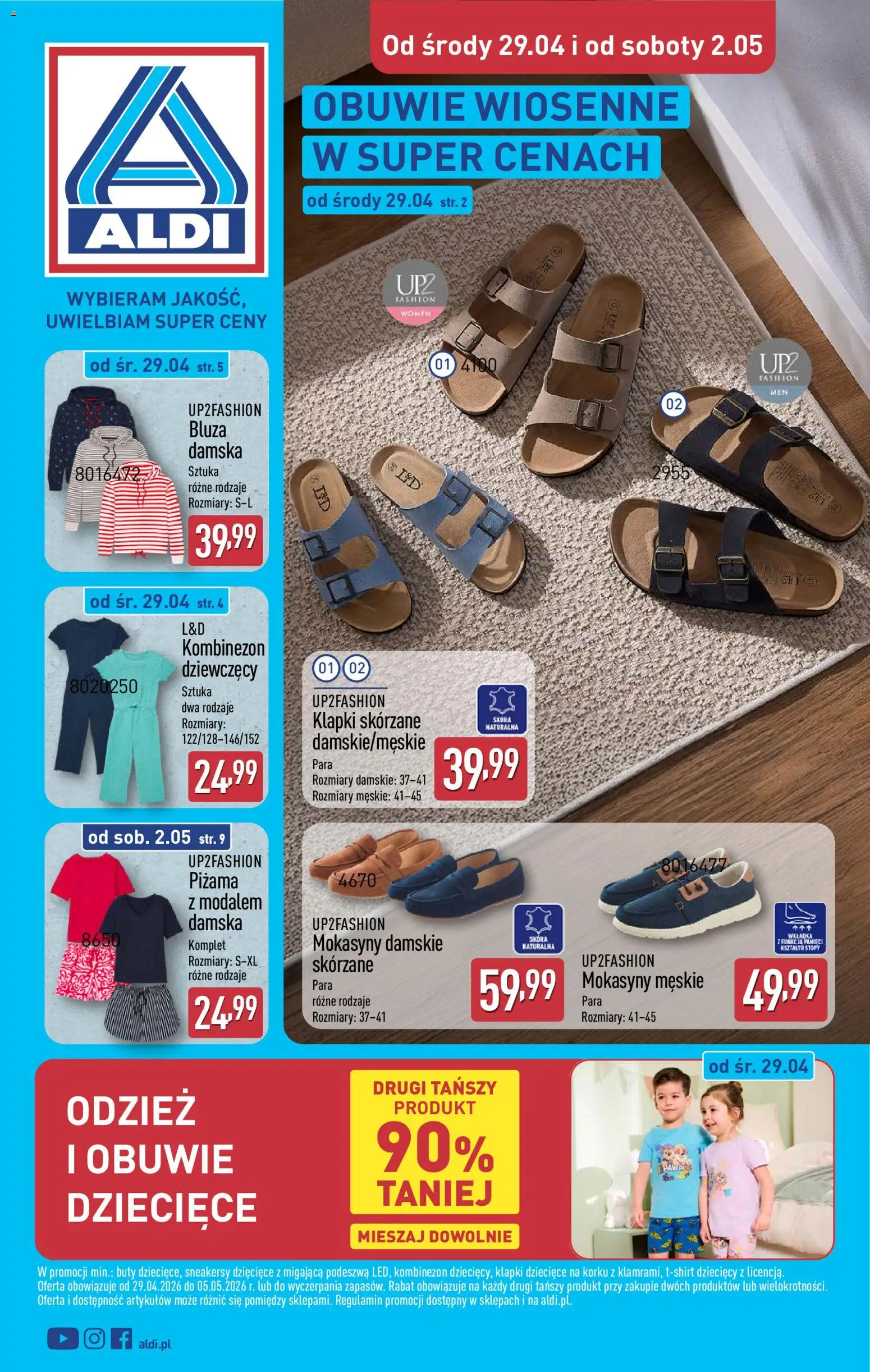 Pogląd gazetki "Aldi gazetka - Hity od Środy i od Soboty" ze sklepu Aldi ważnej od 29.04.2026