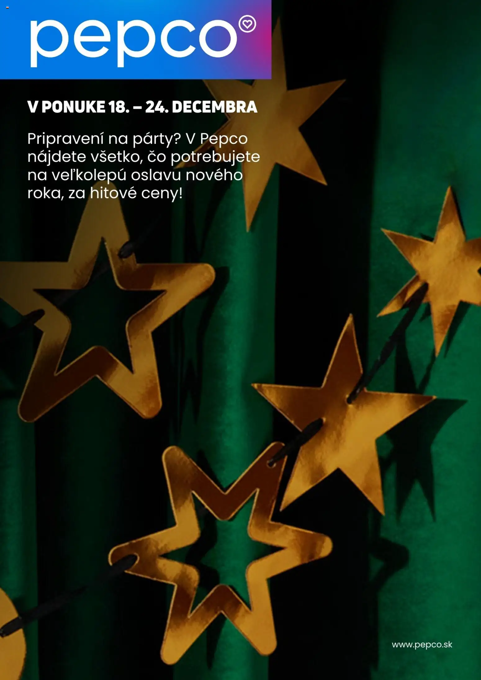 Náhľad Pepco letáku platného od 18.12.2025