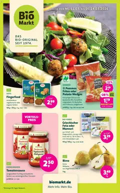 Vorschau von dem Prospekt des Geschäftes BioMarkt, gültig ab dem 11.03.2026