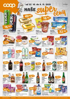 Náhled nabídky: Coop Leták - Coop Super cena platný od 22.10.2025