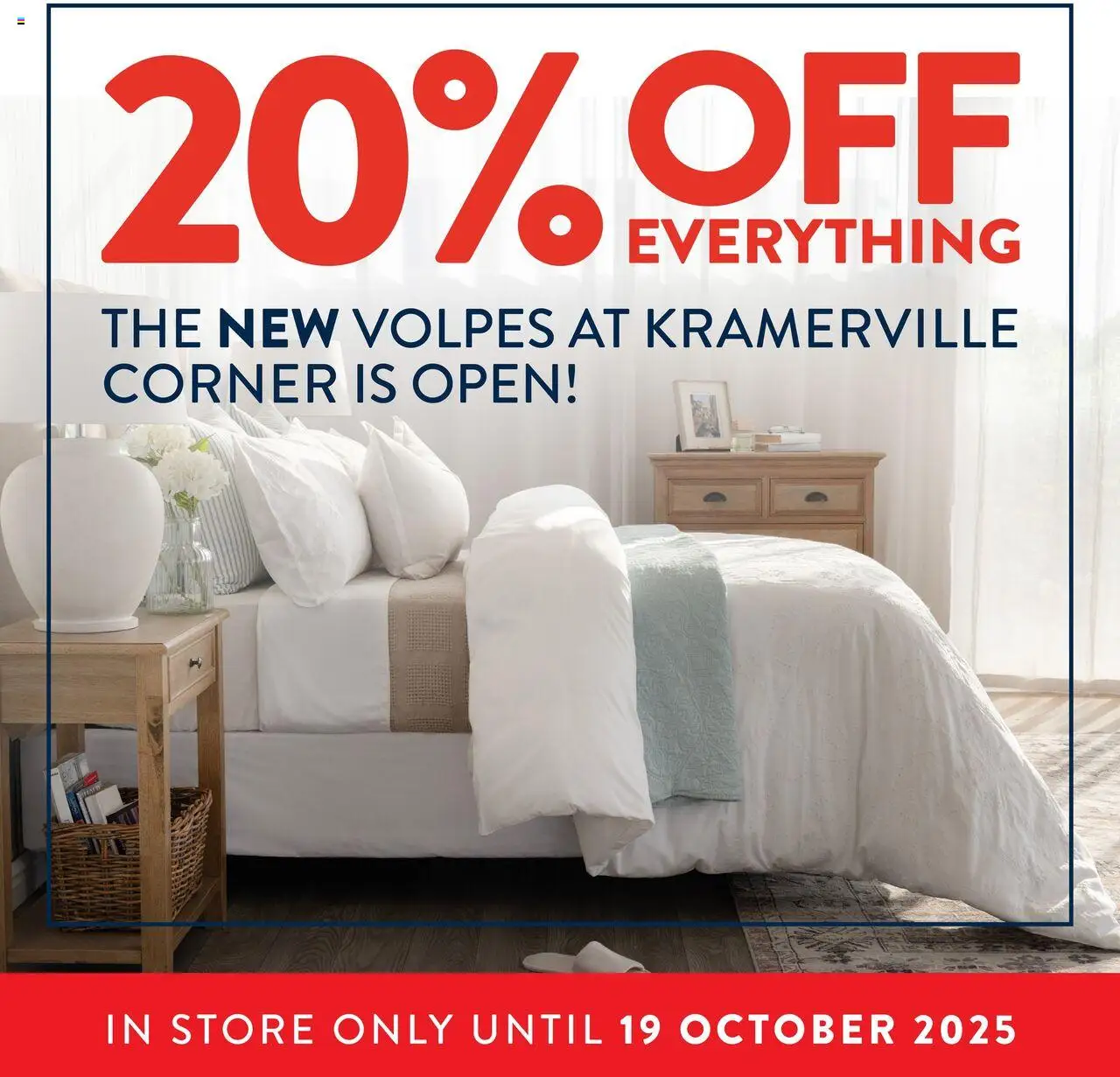 Volpes Kramerville Corner Store Opening from 16/10 - 19/10/2025 > Promotions