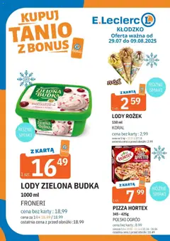 Pogląd gazetki "Kłodzko" ze sklepu E.Leclerc ważnej od 29.07.2025