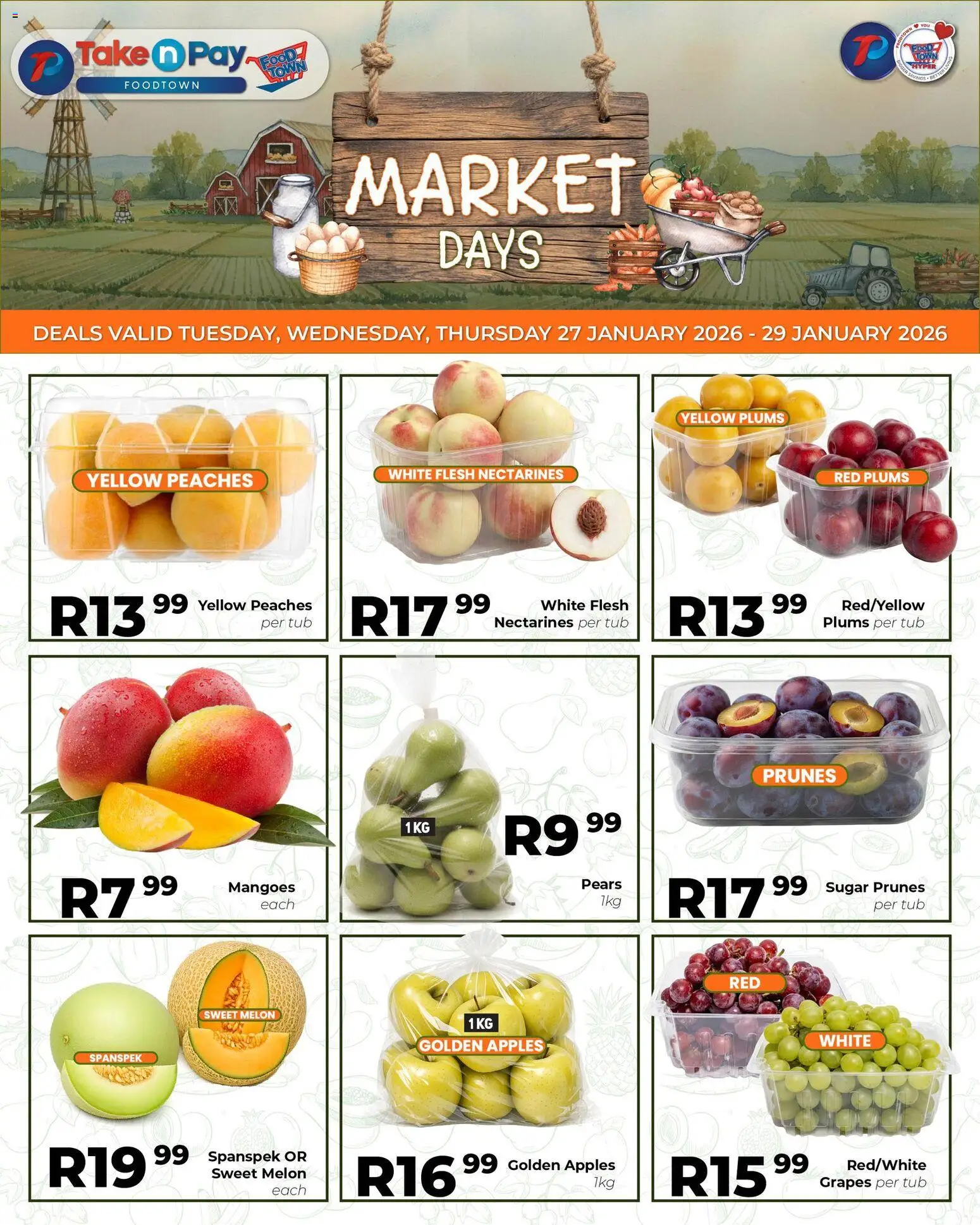 Preview of Take n Pay flyer valid from 27/01/2026