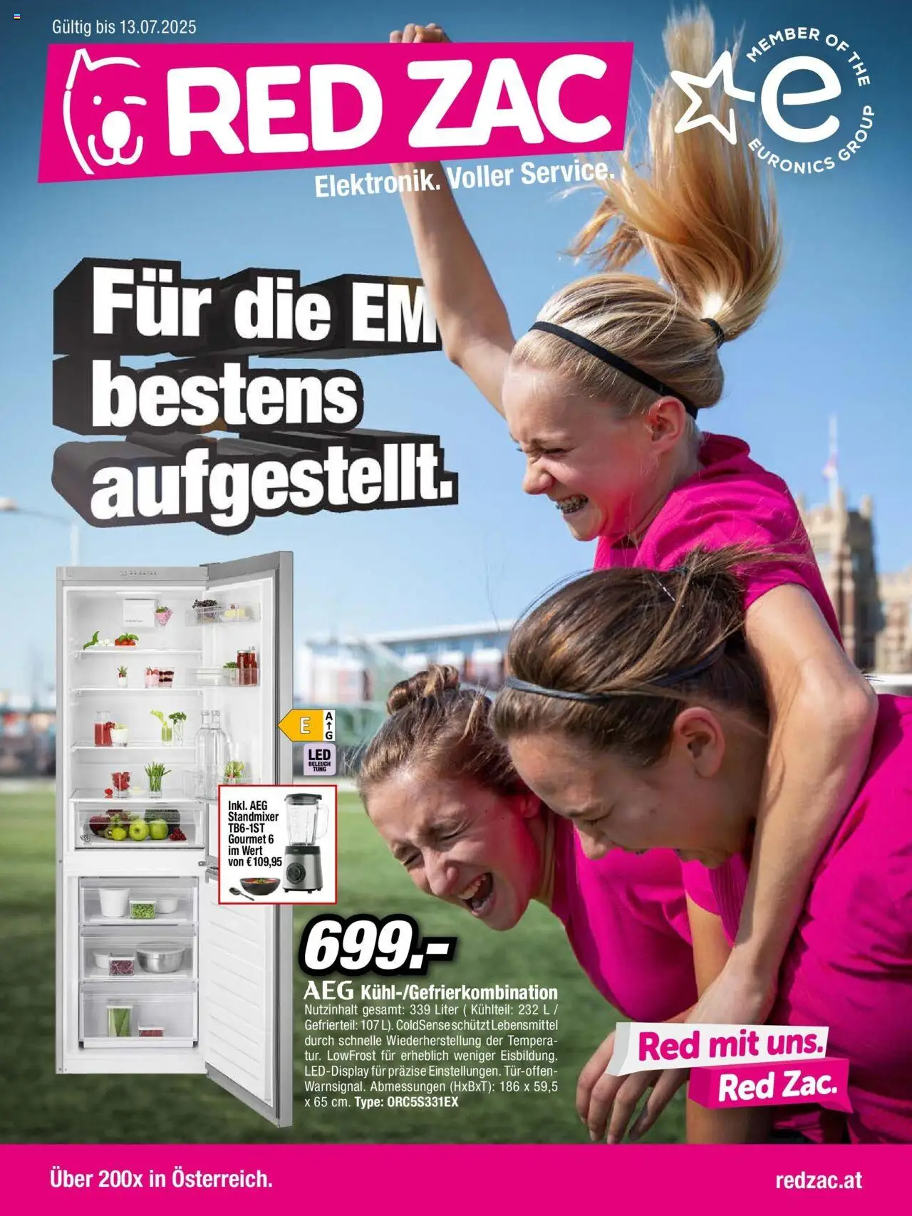  RED ZAC Flugblatt ab (25.06.2025 - 13.07.2025) - Seite 1 - Lebensmittel