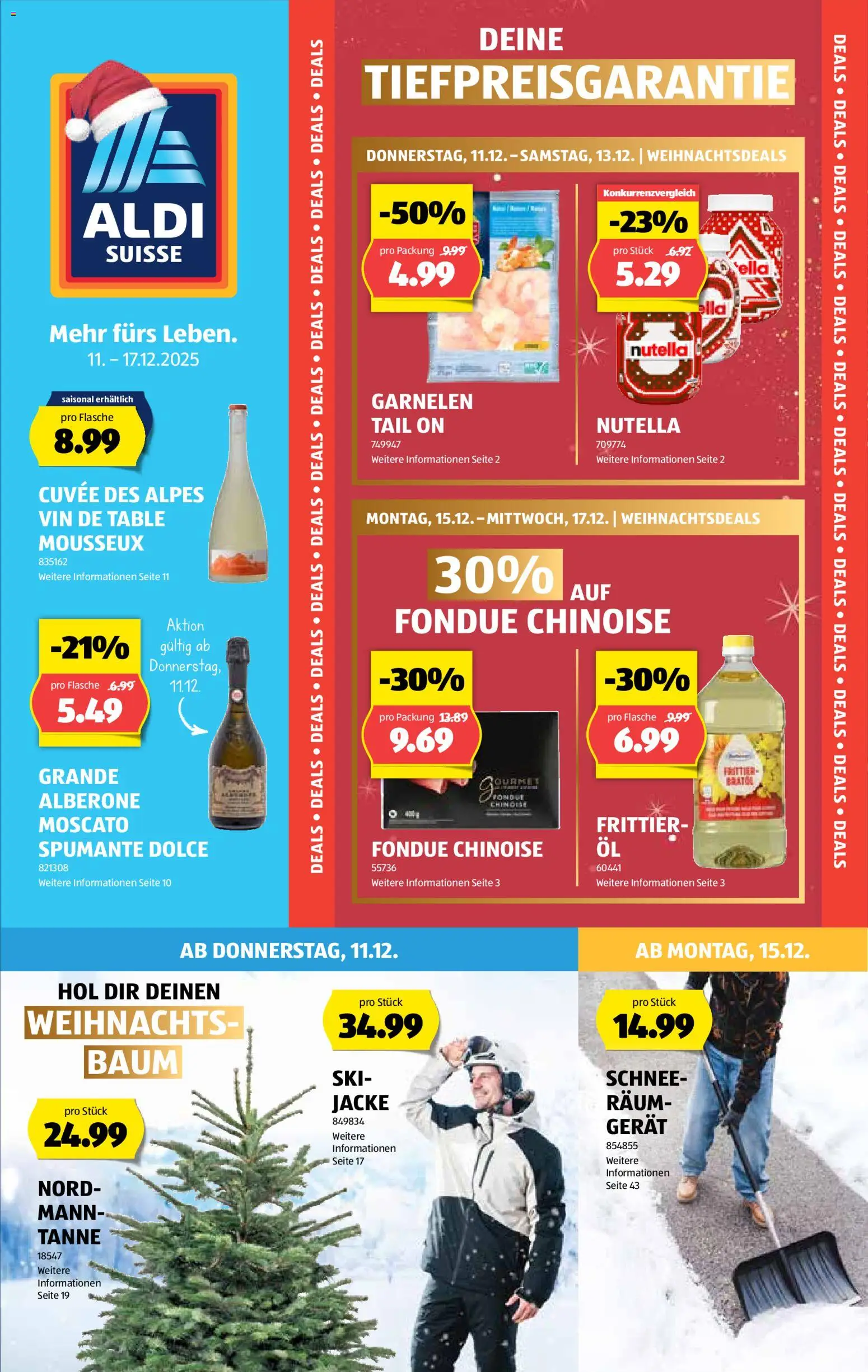 Vorschau des Merkblatts Aktionen vom Shop Aldi gültig von 11.12.2025 bis 17.12.2025