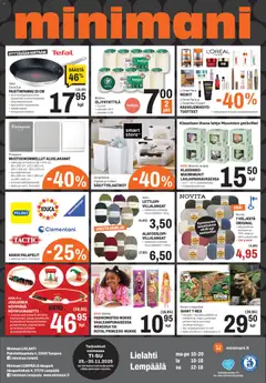 Kaupan Minimani Tarjoukset - Lempäälä / Tampere esikatselu, voimassa 25/11/2025