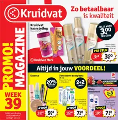 Prévisualisation de Folder de la semaine 39 du magasin Kruidvat formulaire valide 22/09/2025