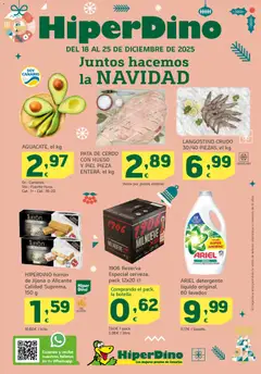 Vista previa del folleto de la tienda HiperDino válido desde el 18/12/2025 