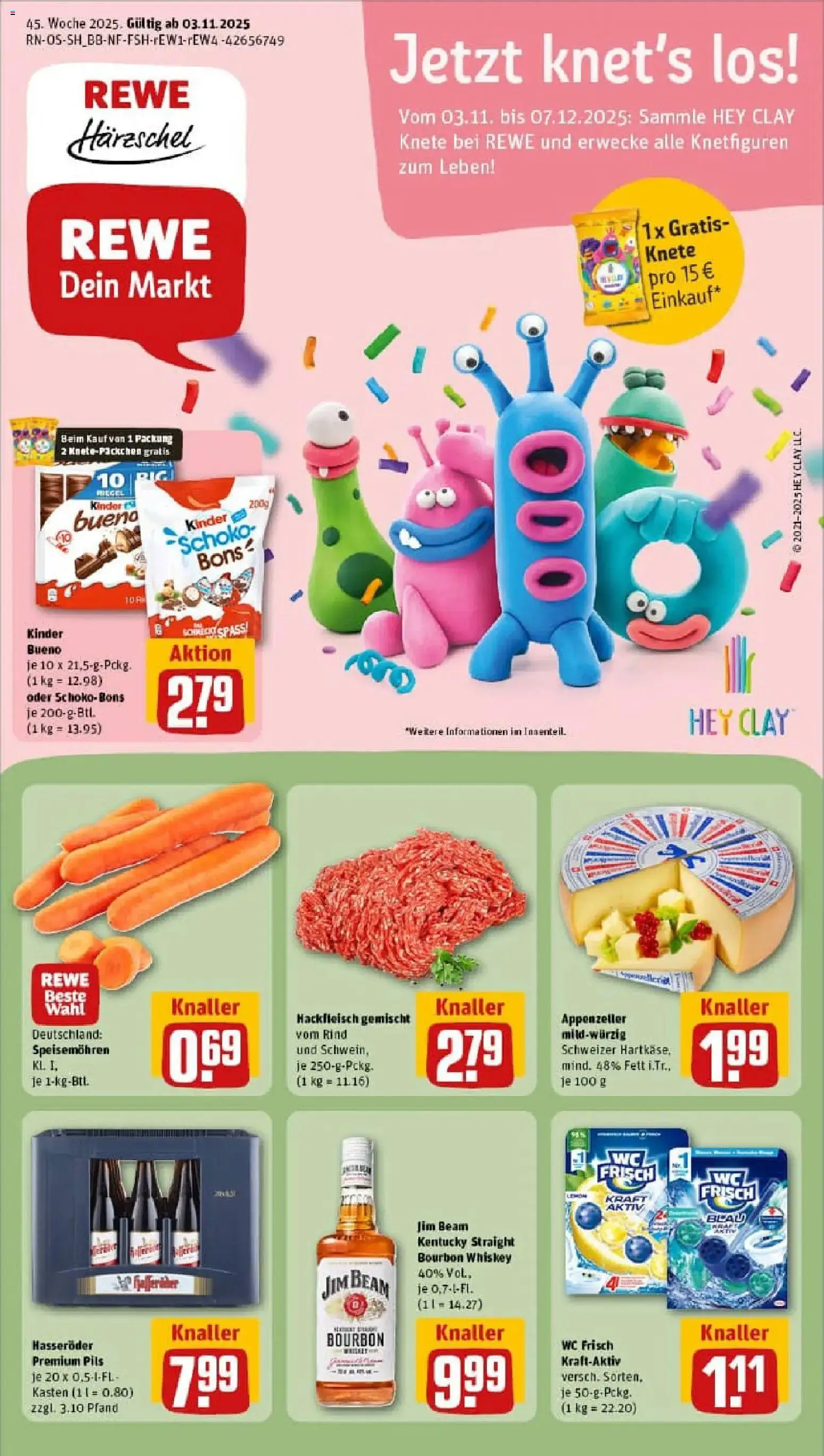 Vorschau von dem Prospekt des Geschäftes Rewe, gültig ab dem 02.11.2025