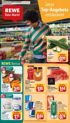 Vorschau von dem Prospekt des Geschäftes Rewe, gültig ab dem 01.09.2025