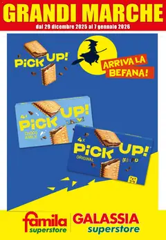 Anteprima dell'opuscolo Volantino Grandi marche dal negozio Galassia valido da 29/12/2025