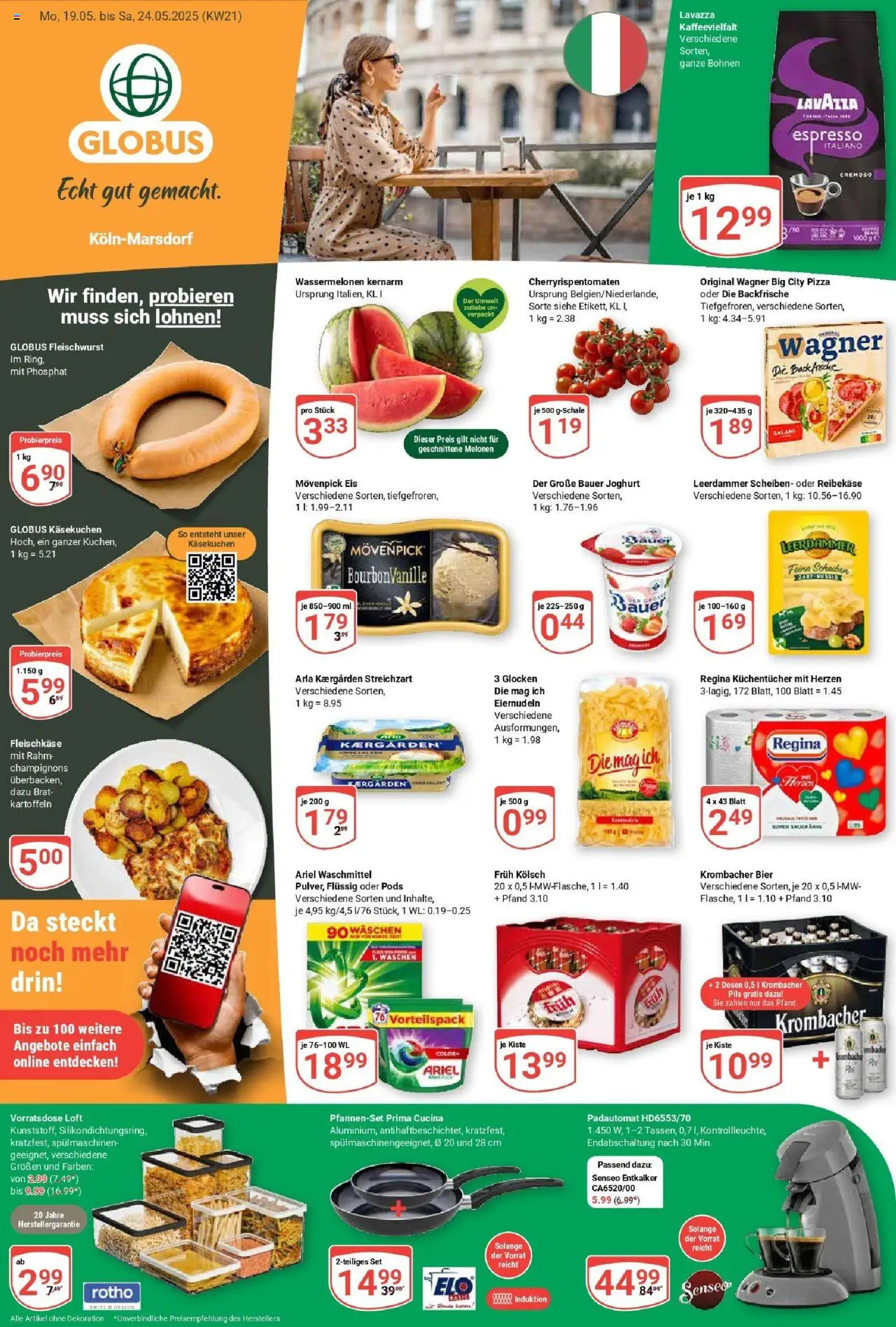 Globus Prospekt ab Montag 19.05.2025 > Prospekt Köln