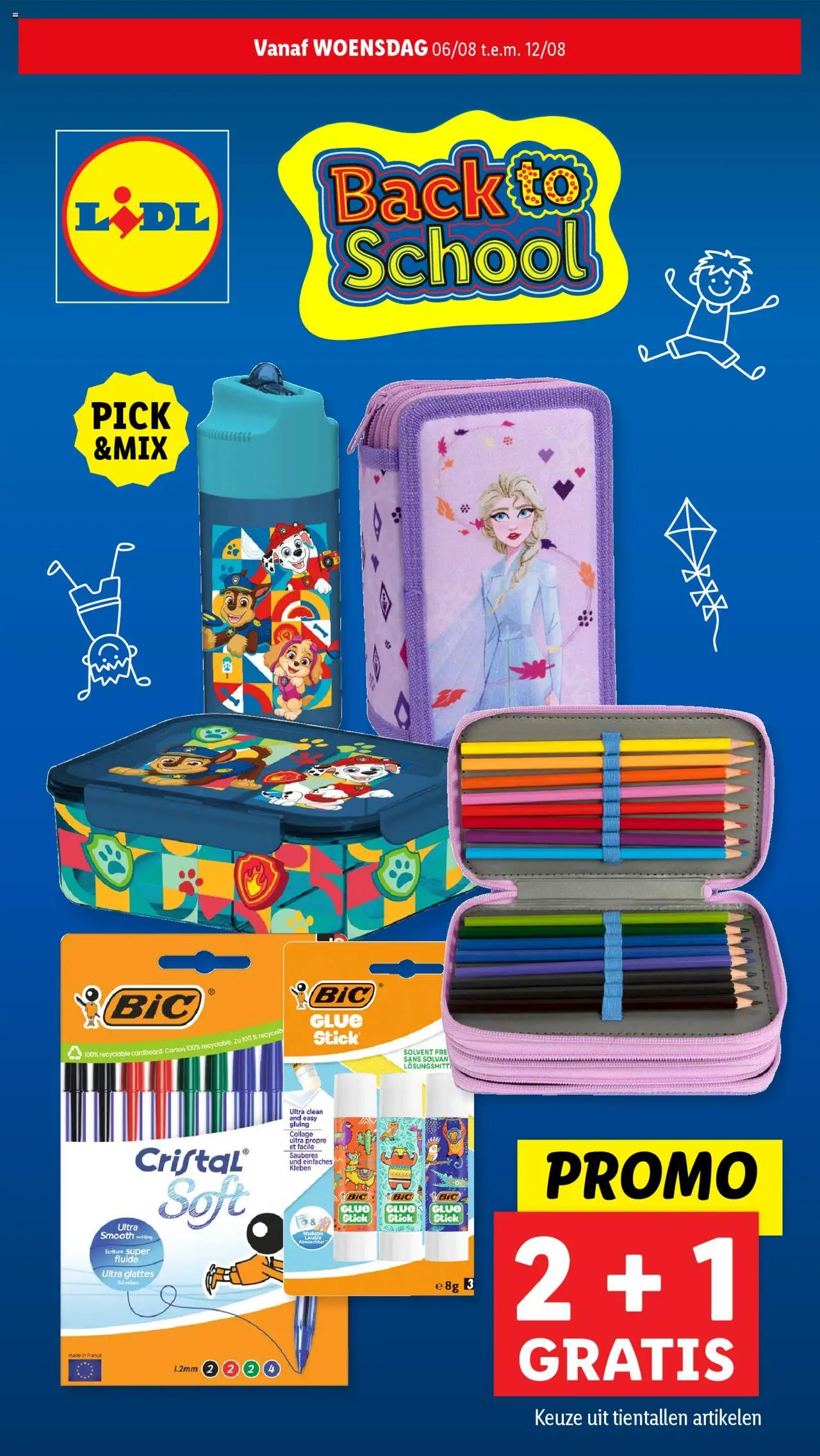 Lidl shop Folder week 32 geldig vanaf 06/08/2025 - Paginanummer 1