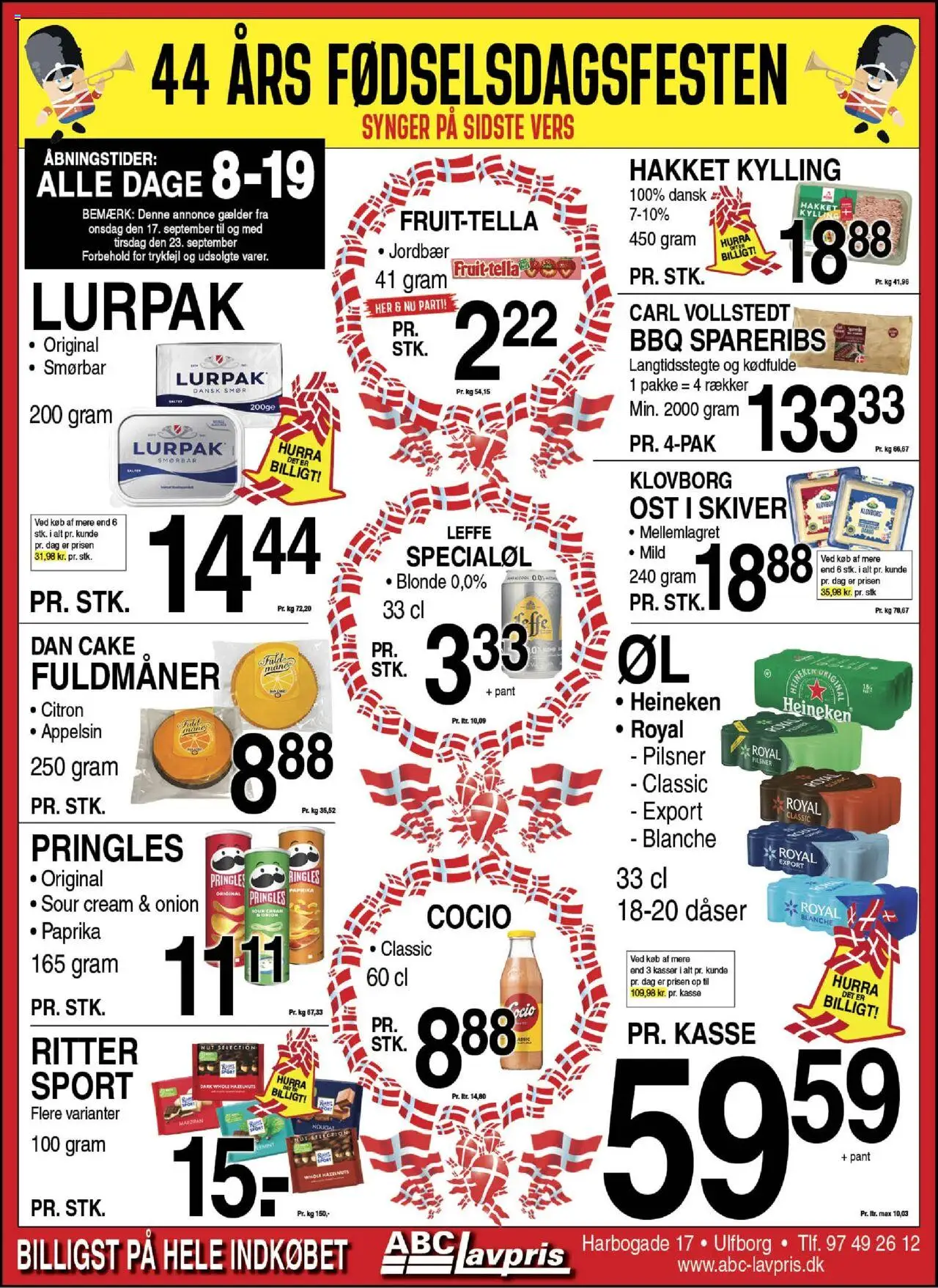 Abc Lavpris tilbudsavis gyldig fra 17/09/2025 - side 1