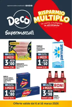 Anteprima dell'opuscolo Decò volantino Supermercati Puglia dal negozio Decò valido da 06/03/2026