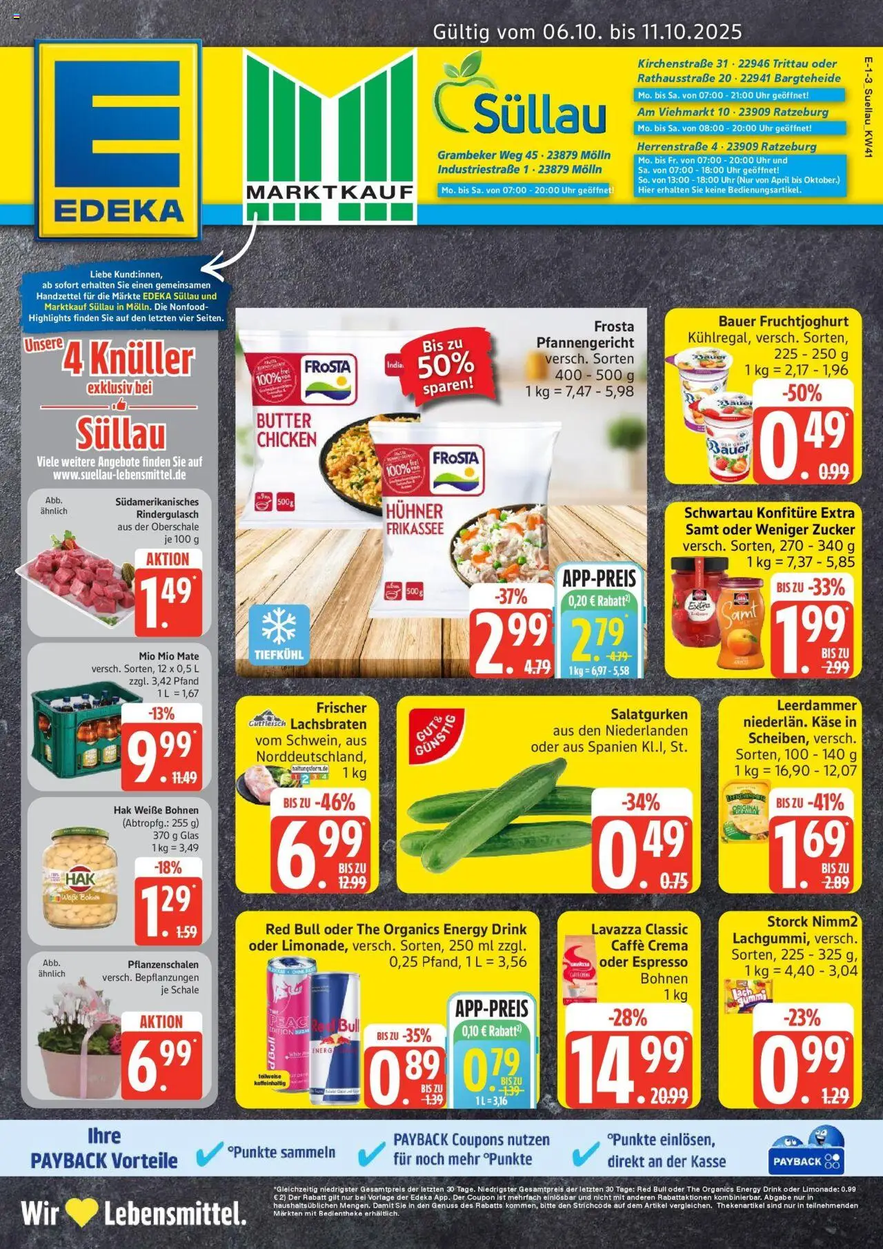 MARKTKAUF Prospekt ab Montag 06.10.2025 > Marktkauf: Wochenangebote