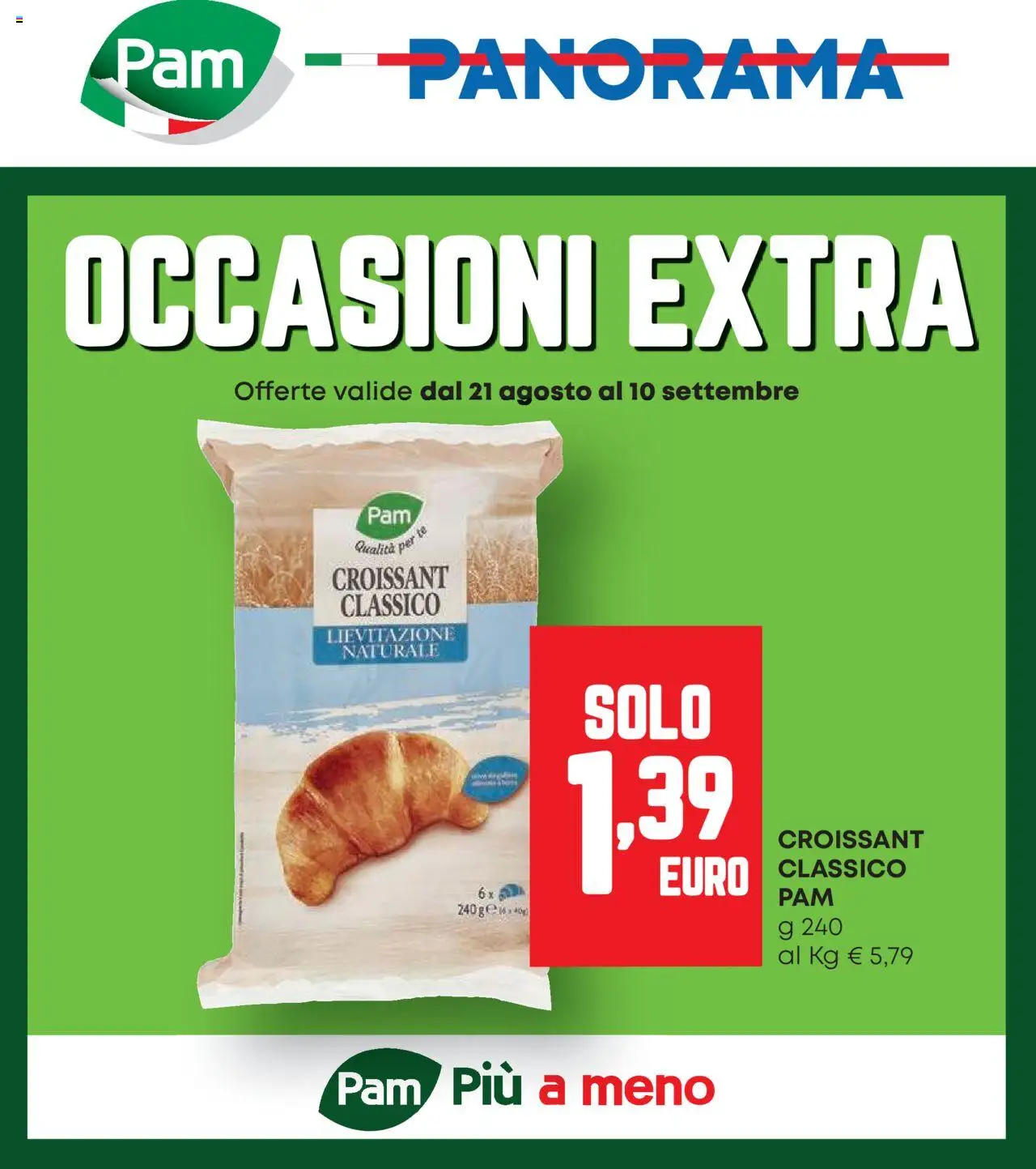 Volantino Panorama valido da 21/08/2025 numero di pagina 1
