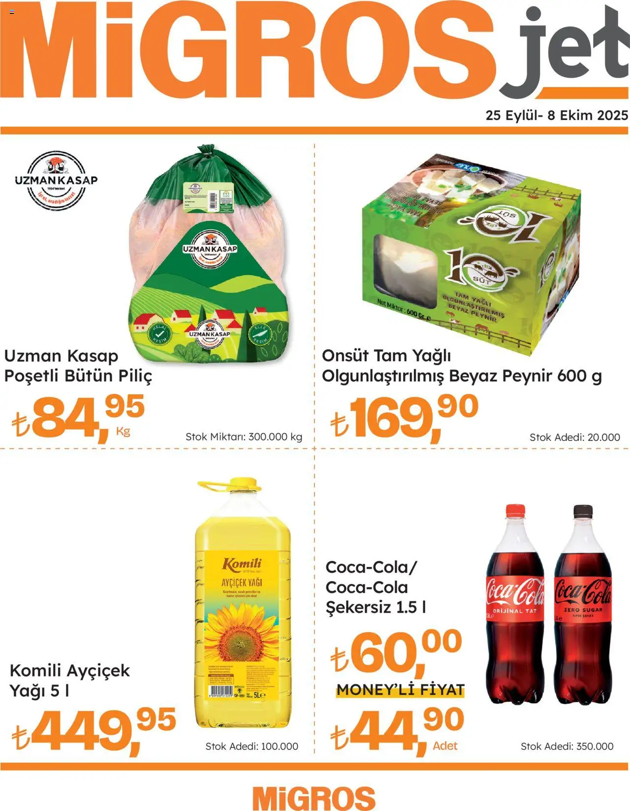 Migros Katalog 25 Eylül 2025 - Broşür "Migros Jet Dijital" - Sayfa numarası 1